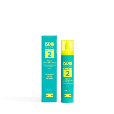 ISDIN OILY SKIN ACTIBEN® ANTI-BLEMISH NIGHT CONCENTRATE, nakts serums pret pinnēm, 27 ml attēls