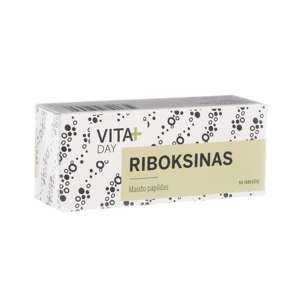 VITADAY RIBOKSĪNS, 50 tabletes attēls