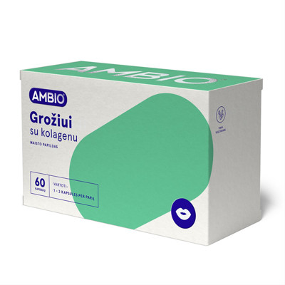 AMBIO skaistumam ar kolagēnu, 60 kapsulas attēls