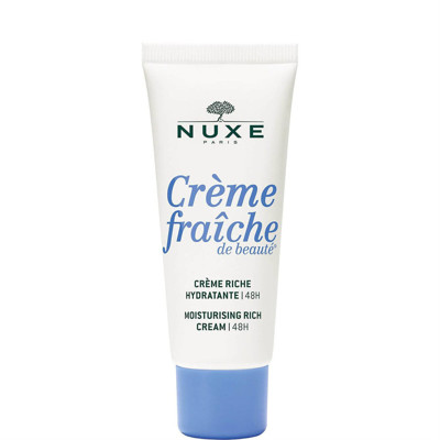NUXE CREME FRAICHE DE BEAUTE RICH, 48 st. biezas konsistences mitrinošs krēms, 30ml attēls
