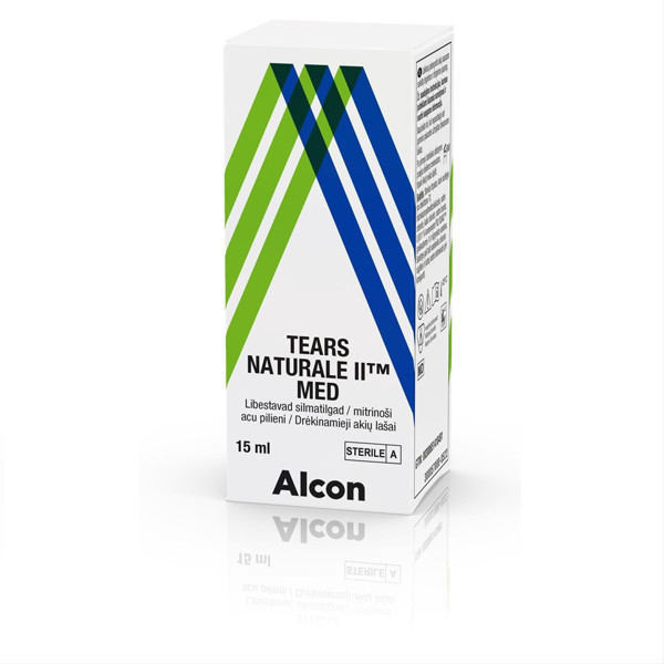 TEARS NATURALE II TM MED, капли для глаз увлажняющие, 15 мл изображение