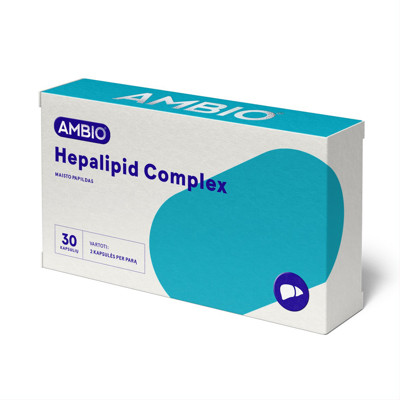 AMBIO hepalipīdu komplekss, 30 kapsulas attēls