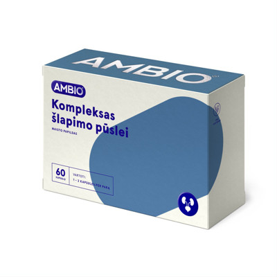AMBIO komplekss urīnpūslim, 60 kapsulas attēls