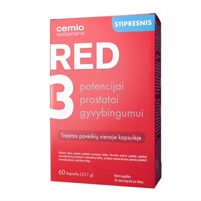 RED3 STIPRĀK, 60 kapsulas attēls