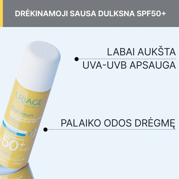 URIAGE BARIESUN, спрей, SPF50+, 200мл изображение
