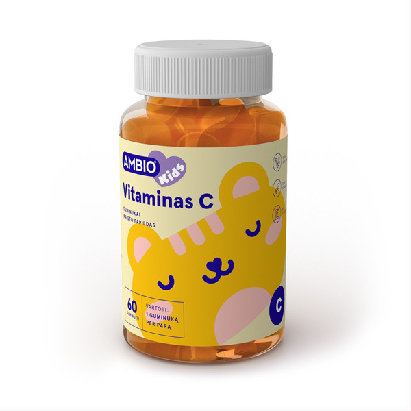 AMBIO Kids C vitamīns (gumijas), N60 attēls