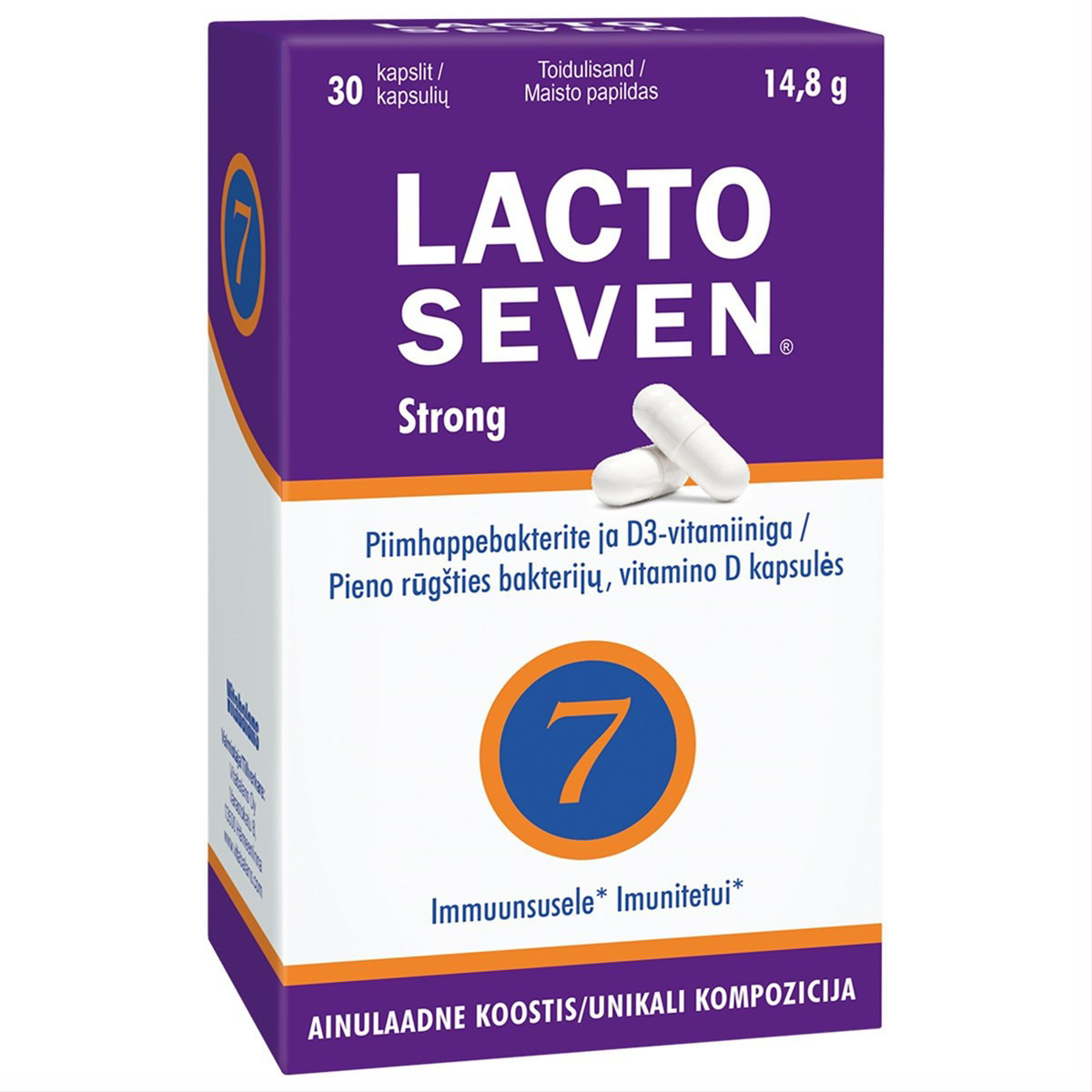 Vitabalans Oy LACTO SEVEN STRONG, 30