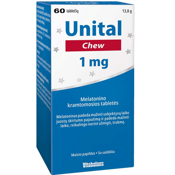 UNITAL CHEW, 60 tabletes attēls