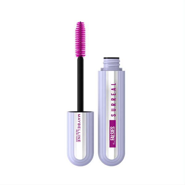 Maybelline New York FALSIES SURREAL, skropstu tuša, Ultra melna, 10 ml attēls