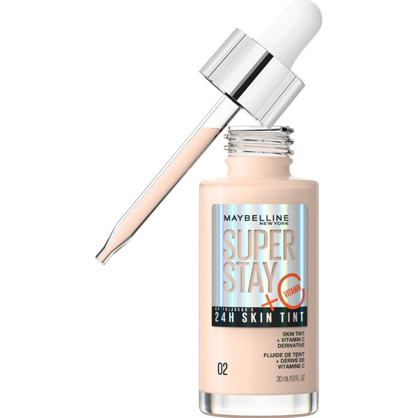 MAYBELLINE SUPER STAY 24H SKIN TINT, тональный крем, 02, 30 мл изображение