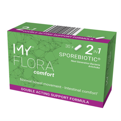 MY FLORA COMFORT SPOREBIOTICS, 30 kapsulas attēls