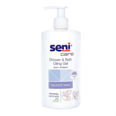 SENI CARE, eļļaina dušas un vannas želeja, 500 ml attēls