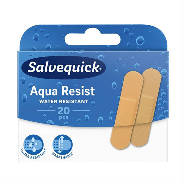 SALVEQUICK AQUA RESIST, plāksteri, N20 attēls