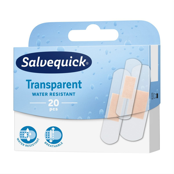 SALVEQUICK TRANSPARENT, plāksteri, N20 attēls