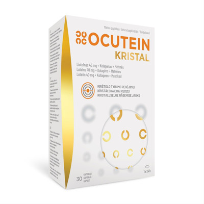 OCUTEIN KRISTAL, 30 kapsulas attēls