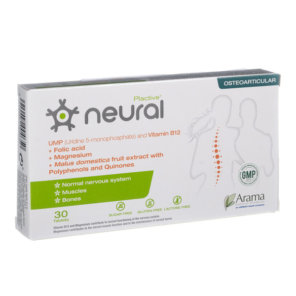 PLACTIVE NEURAL, 30 tabletes attēls