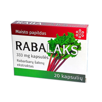 RABALAKS, 333 мг, 20 капсул изображение