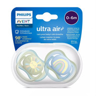 PHILIPS AVENT, silikona knupis, 0-6 mēn., Ultra Air, SCF085/58, 2 gab. attēls