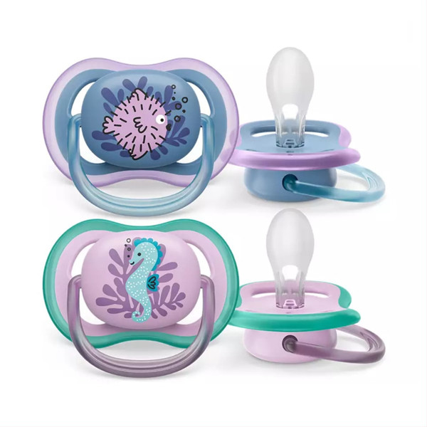 PHILIPS AVENT, silikona knupis, 6-18 mēn., Ultra Air, SCF085/61, 2 gab. attēls