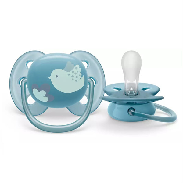 PHILIPS AVENT, silikona knupis, 6-18 mēn., mīksts dekorēts B, SCF092/04, 1gab. attēls