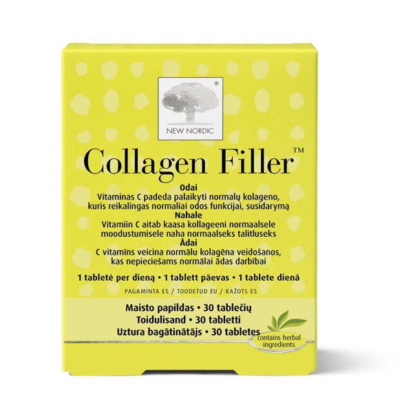 NEW NORDIC COLLAGEN FILLER, 30 планшетов изображение