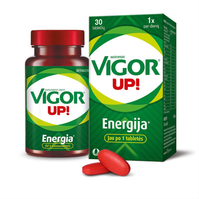 VIGOR UP!, 30 tabletes attēls