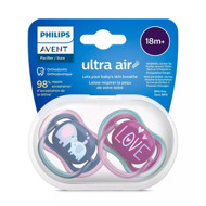 PHILIPS AVENT, silikona knupis, 18+ mēn., Ultra Air, SCF349/22, 2 gab. attēls