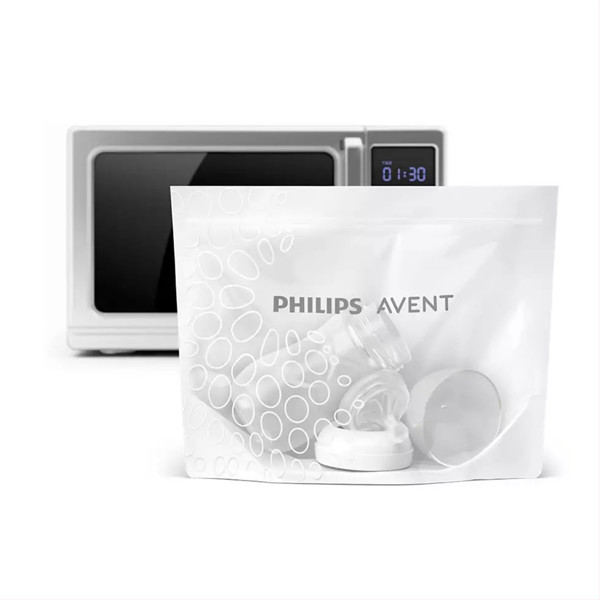 PHILIPS AVENT, Sterilizācijas maisiņi mikroviļņu krāsnij, SCF297/05, 5 gab. attēls
