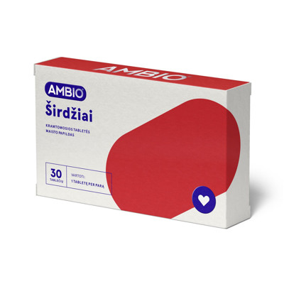  AMBIO sirdij, 30 жевательных таблеток изображение