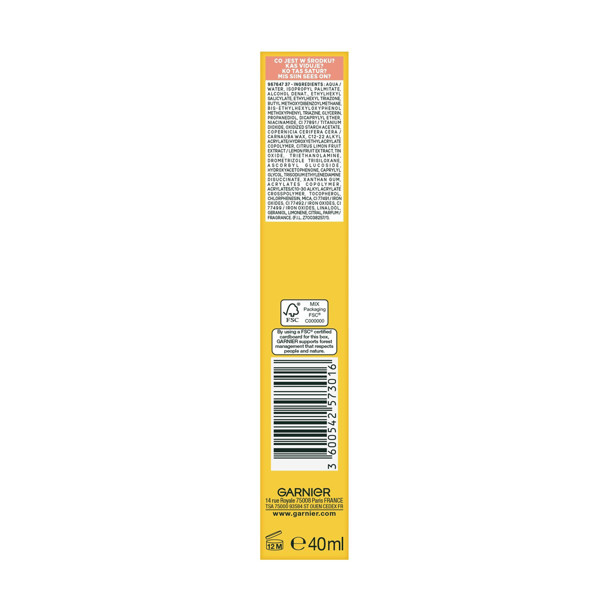 GARNIER VITAMIN C, starojošs dienas sejas fluīds, SPF 50+, 40 ml attēls