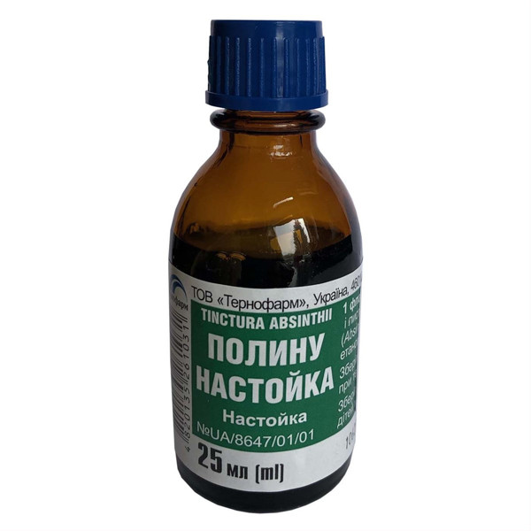 Vērmeļu tinktūra, 25 ml attēls