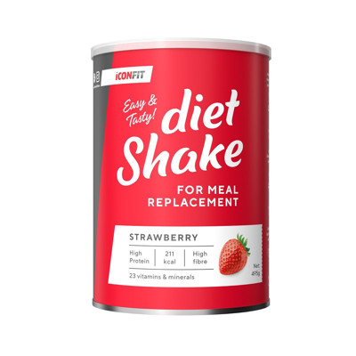 ICONFIT, Diētiskais kokteilis - Zemeņu, 495g attēls
