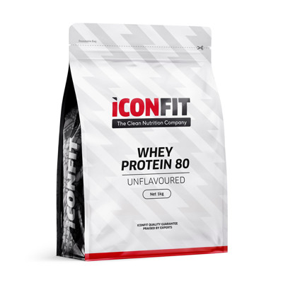 ICONFIT, Sūkalu proteīni 80 - Nearomatizēti, 1kg attēls