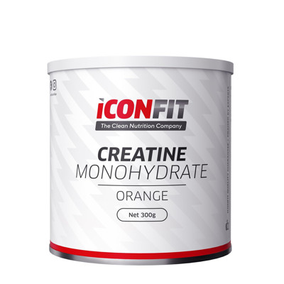 ICONFIT, Mikronizēts Kreatīna Monohidrāts - Apelsīns, 300g attēls