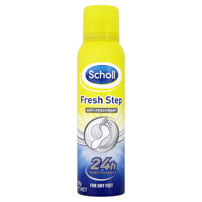 SCHOLL FRESH STEP, izsmidzināms pretsviedru līdzeklis kājām, 150 ml attēls
