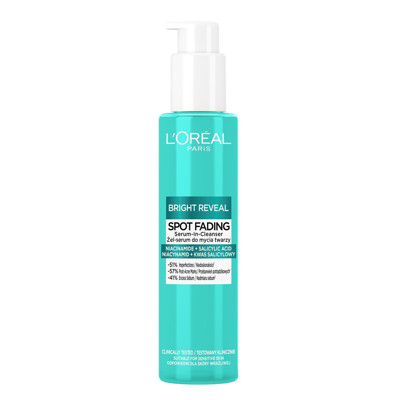 L'Oreal Paris Bright Reveal, serums-tīrītājs, 150 ml attēls