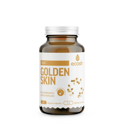 ECOSH GOLDEN SKIN, 30 kapsulas attēls