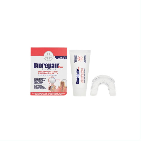 BIOREPAIR PLUS ENAMEL REPAIR, intensīvi zobu jutīgumu mazinošs kondicionieris ar kapa, 50 ml. attēls