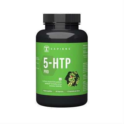 SAPIENS, 5-HTP Pro, 90 капсул изображение