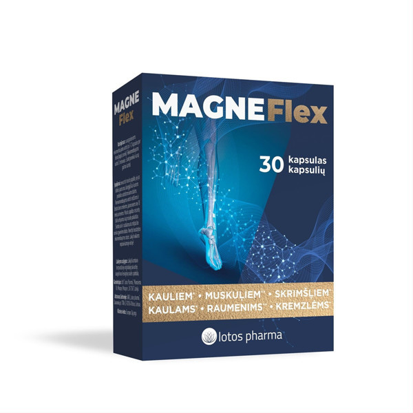 MAGNEFLEX, 30 kapsulas attēls