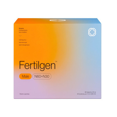 FERTILGEN MALE, 60 kapsulas un 30 pudeles attēls