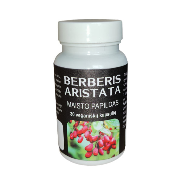BERBERIS ARISTATA, 30 kapsulas attēls