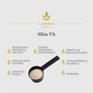 NATURAL NATURE SLIM FIT, zemeņu garšas šķiedrvielu maisījums, 225 g attēls