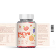 GAMTOS NAMAI MULTIVIT FAMILY, 60 gumiji attēls