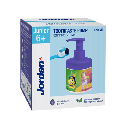 JORDAN, bērnu zobu pasta, 6-12 gadi, 150ml attēls