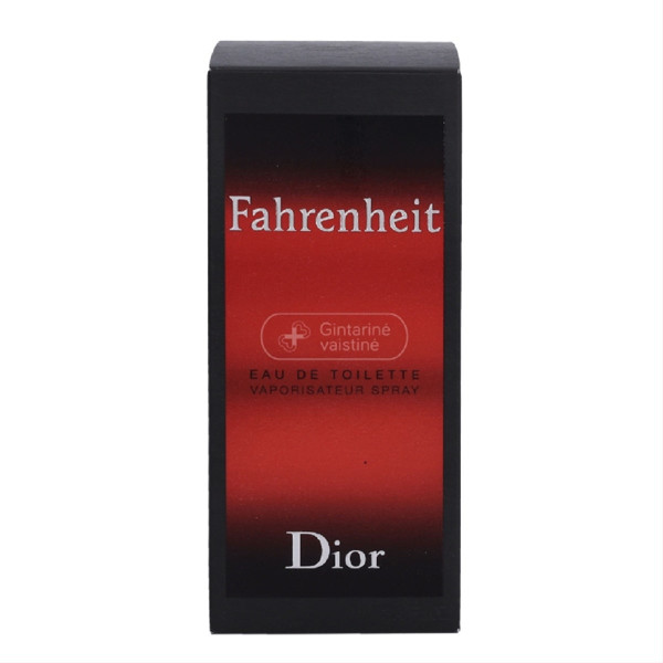 DIOR FAHRENHEIT, Туалетная вода для мужчин, 100 мл изображение