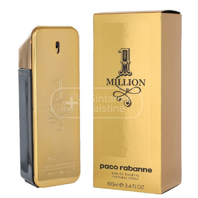 PACO RABANNE 1 MILLION EDT, tualetes ūdens vīriešiem, 100ml attēls