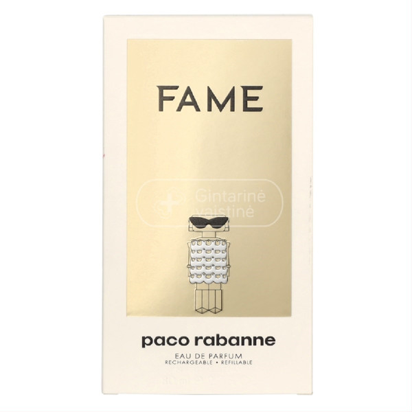 PACO RABANNE FAME EDP, Parfum sievietēm, 80ml attēls