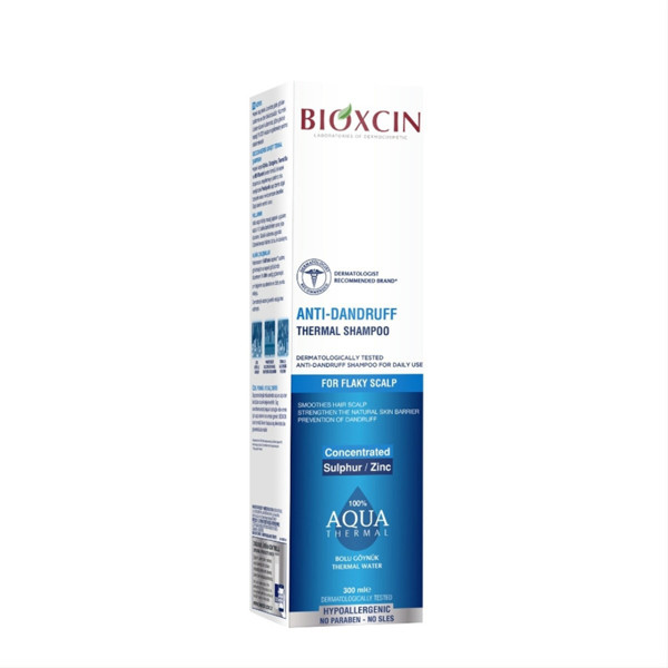 BIOXCIN AQUA THERMAL, blaugznu šampūns, 300ml attēls