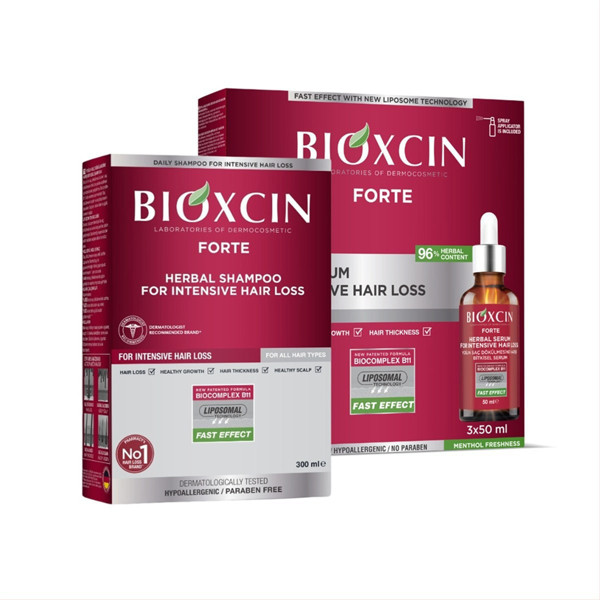BIOXCIN FORTE, сыворотка против выпадения волос Dermagen, 3х50мл. изображение